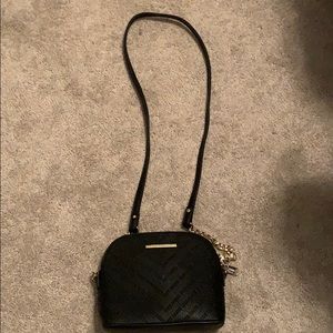 Black Steve Madden dome purse